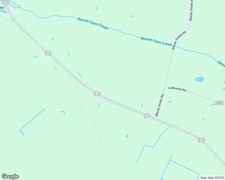 map of restaurants, bars, coffee shops, grocery stores, and more near 13001 North Carolina 210 in Roseboro