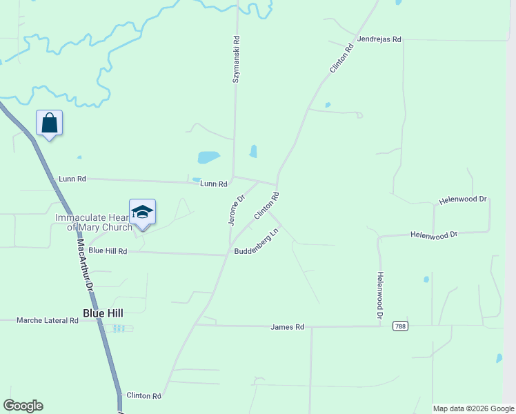 map of restaurants, bars, coffee shops, grocery stores, and more near 13706 Jerome Road in North Little Rock