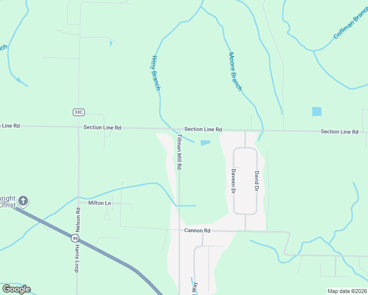 map of restaurants, bars, coffee shops, grocery stores, and more near 20810 Tillman Mill Road in Elkmont