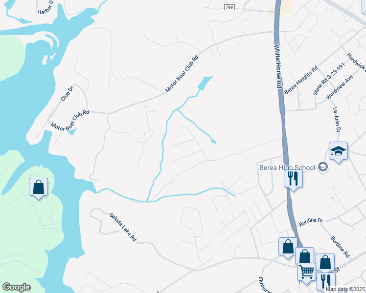 map of restaurants, bars, coffee shops, grocery stores, and more near 368 Lee Haven Court in Greenville