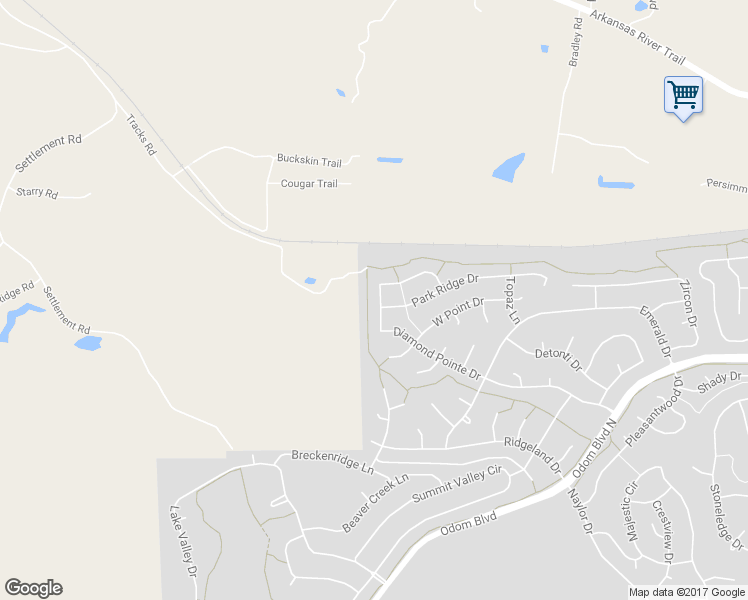 map of restaurants, bars, coffee shops, grocery stores, and more near 185 Diamond Pointe Drive in Maumelle