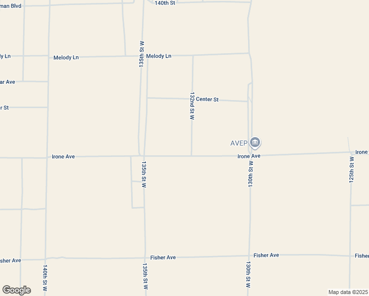 map of restaurants, bars, coffee shops, grocery stores, and more near Irone Avenue in Rosamond