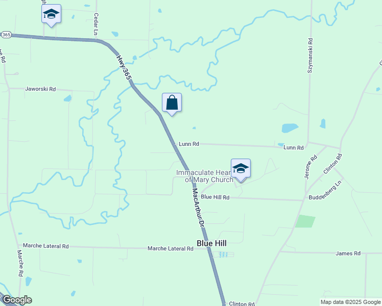 map of restaurants, bars, coffee shops, grocery stores, and more near 15310 Macarthur Drive in North Little Rock