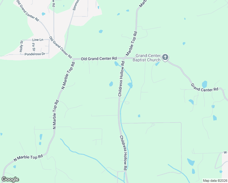 map of restaurants, bars, coffee shops, grocery stores, and more near 206 Childress Hollow Road in Chickamauga