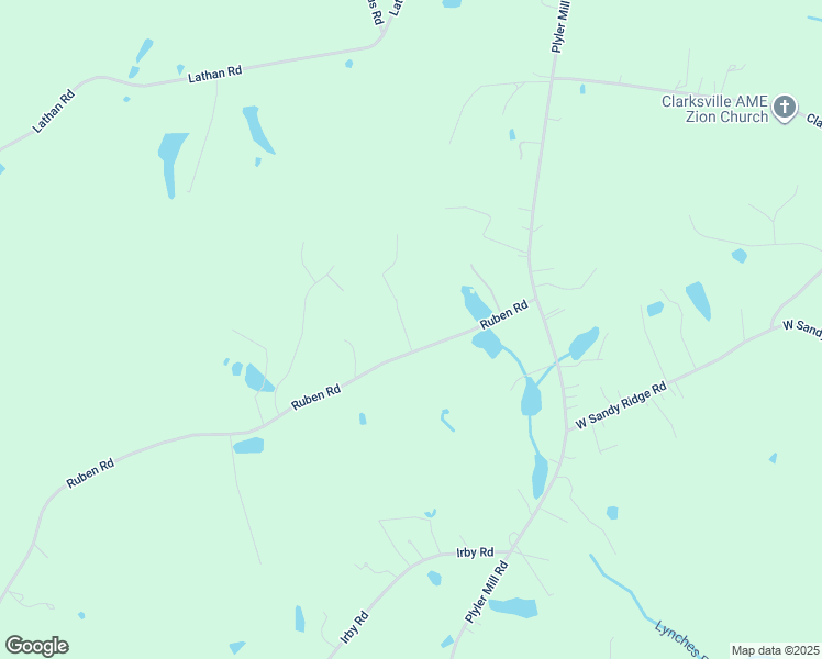map of restaurants, bars, coffee shops, grocery stores, and more near 1818 Ruben Road in Monroe