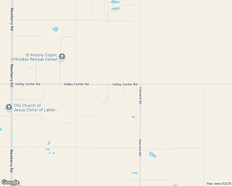 map of restaurants, bars, coffee shops, grocery stores, and more near 46431 Valley Center Road in Newberry Springs