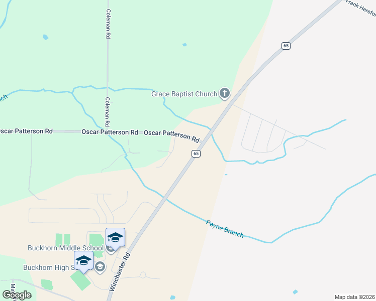 map of restaurants, bars, coffee shops, grocery stores, and more near 1780 Oscar Patterson Road in New Market