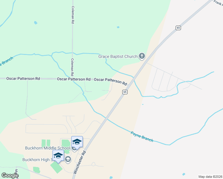 map of restaurants, bars, coffee shops, grocery stores, and more near 107 Clayton Mance Road in New Market