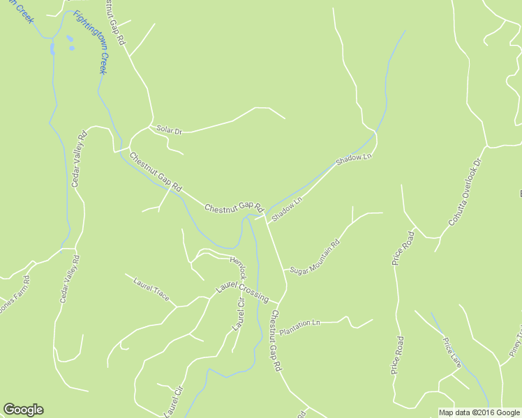 map of restaurants, bars, coffee shops, grocery stores, and more near 2666 Chestnut Gap Road in Blue Ridge