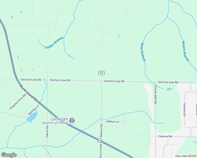 map of restaurants, bars, coffee shops, grocery stores, and more near 14395 Section Line Road in Elkmont