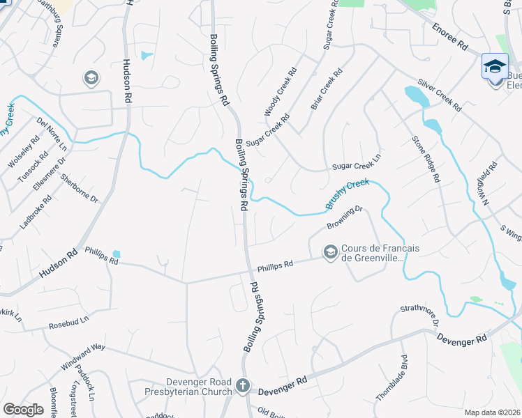 map of restaurants, bars, coffee shops, grocery stores, and more near 19 Jade Tree Court in Greer