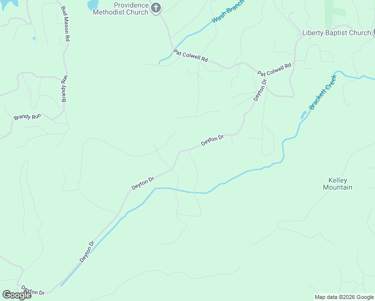 map of restaurants, bars, coffee shops, grocery stores, and more near Deyton Drive in Blairsville