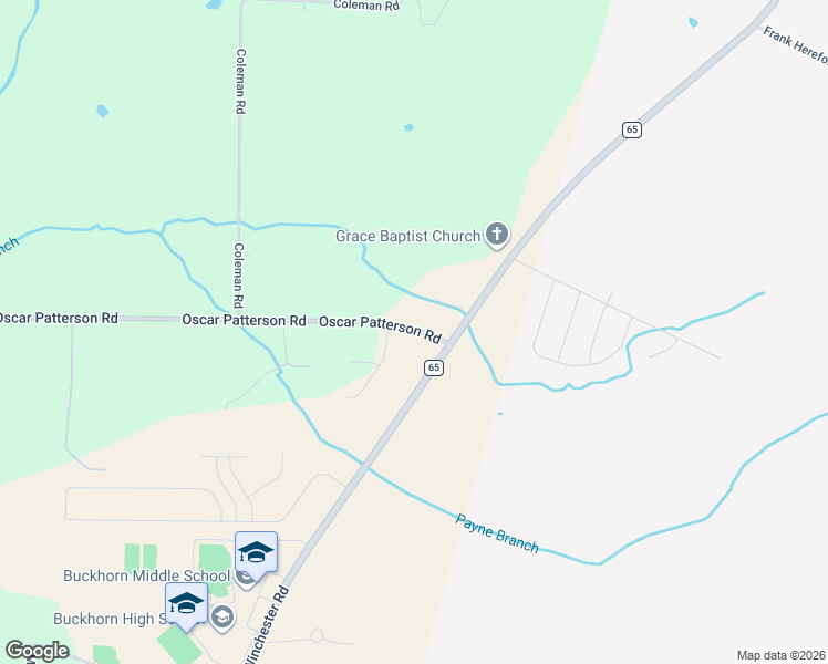 map of restaurants, bars, coffee shops, grocery stores, and more near 1780 Oscar Patterson Road in New Market