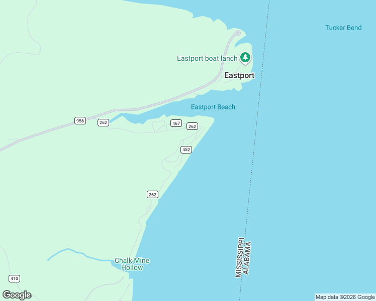 map of restaurants, bars, coffee shops, grocery stores, and more near 11 County Road 452 in Iuka