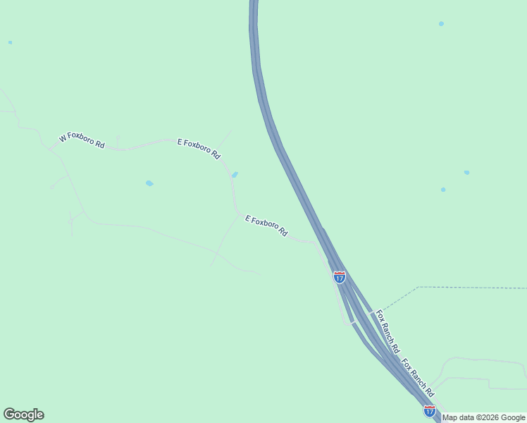 map of restaurants, bars, coffee shops, grocery stores, and more near 405 East Foxboro Road in Munds Park