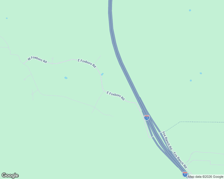 map of restaurants, bars, coffee shops, grocery stores, and more near 405 East Foxboro Road in Munds Park