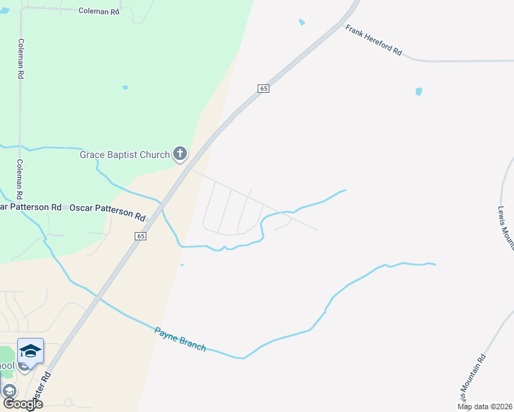 map of restaurants, bars, coffee shops, grocery stores, and more near 119 Emma Grace Lane in New Market