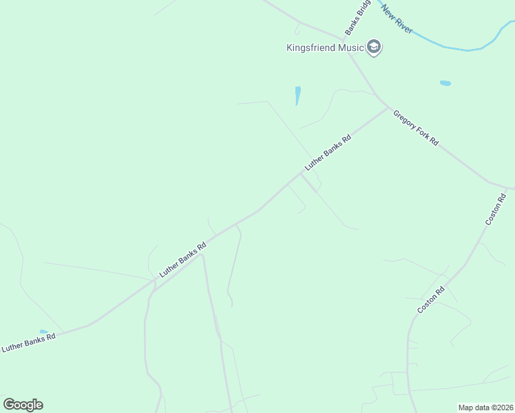 map of restaurants, bars, coffee shops, grocery stores, and more near 220 Luther Banks Road in Richlands