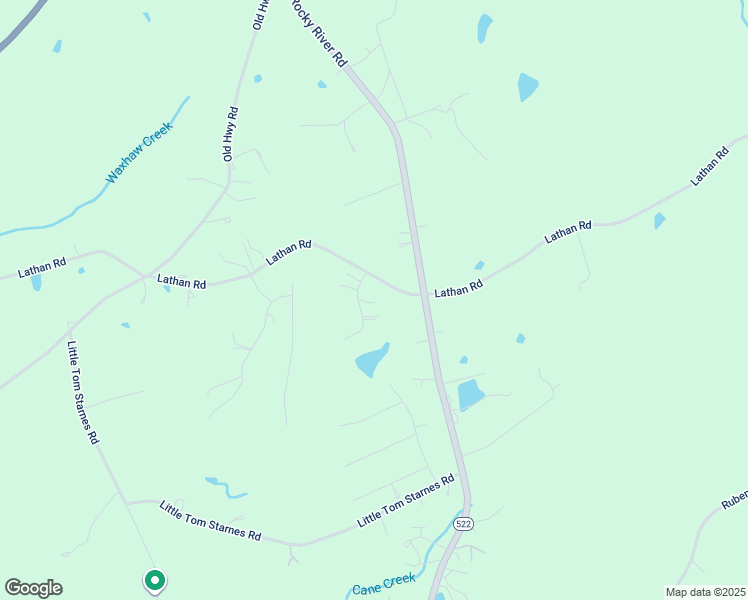 map of restaurants, bars, coffee shops, grocery stores, and more near 5107 Pond Bluff Drive in Monroe