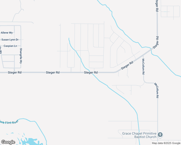 map of restaurants, bars, coffee shops, grocery stores, and more near Steger Road in Meridianville