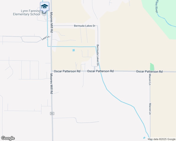 map of restaurants, bars, coffee shops, grocery stores, and more near 249 Oscar Patterson Road in Meridianville