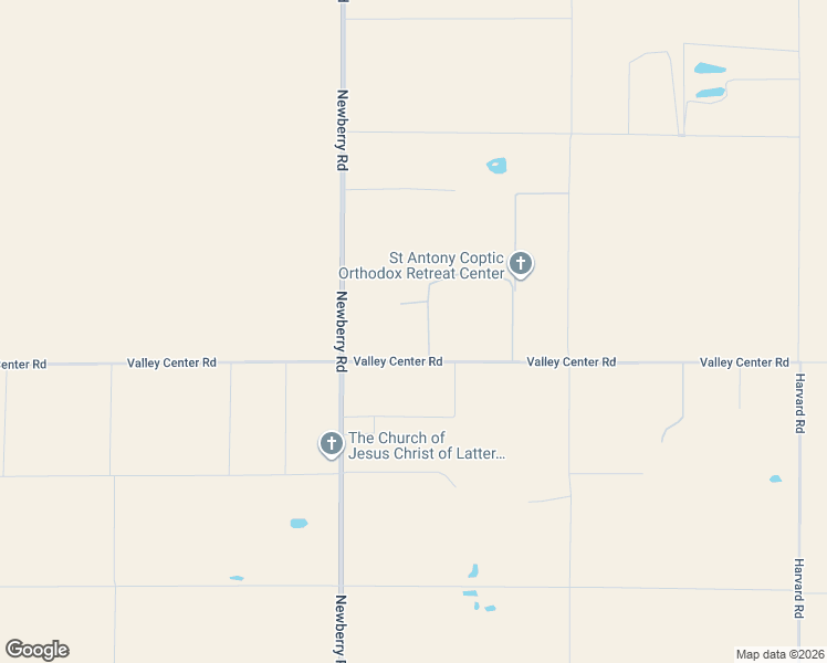 map of restaurants, bars, coffee shops, grocery stores, and more near 45828 Valley Center Road in Newberry Springs
