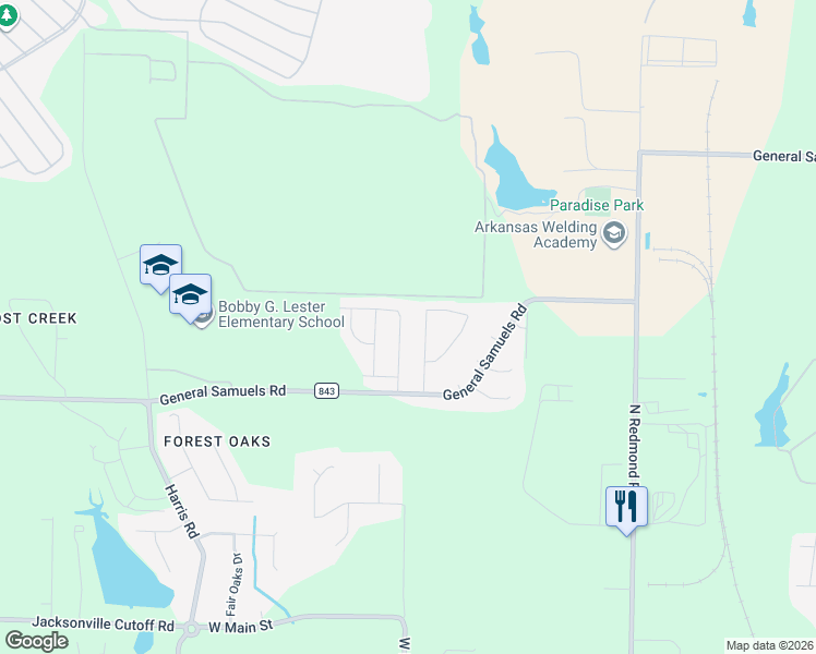 map of restaurants, bars, coffee shops, grocery stores, and more near 1508 Sheridan Drive in Jacksonville