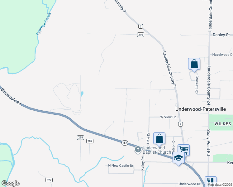 map of restaurants, bars, coffee shops, grocery stores, and more near 393 Price Drive in Florence