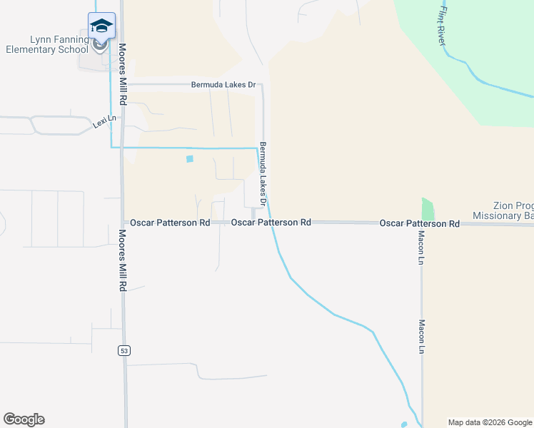 map of restaurants, bars, coffee shops, grocery stores, and more near 297 Bermuda Lakes Drive in Meridianville