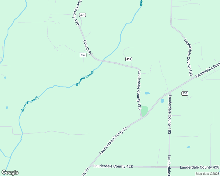 map of restaurants, bars, coffee shops, grocery stores, and more near 3550 County Road 170 in Killen