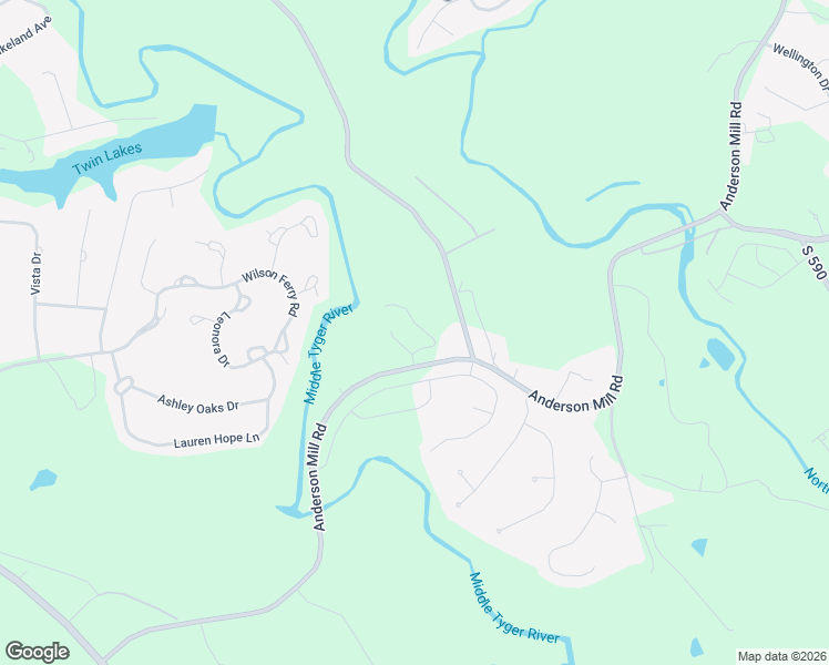 map of restaurants, bars, coffee shops, grocery stores, and more near 129 Nazareth Church Road in Moore