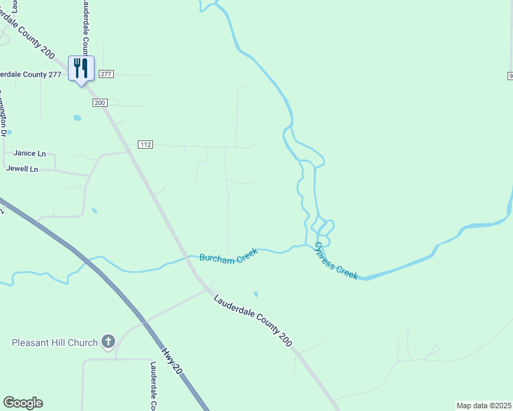map of restaurants, bars, coffee shops, grocery stores, and more near 3120 County Road 112 in Florence