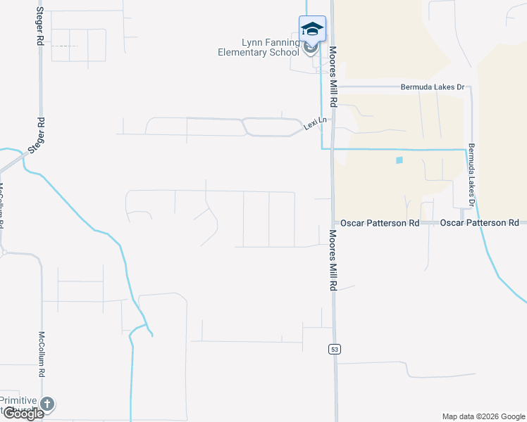 map of restaurants, bars, coffee shops, grocery stores, and more near 112 Alex Trace Drive in Meridianville