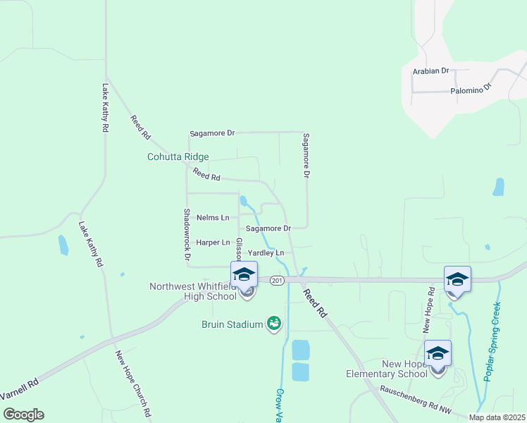 map of restaurants, bars, coffee shops, grocery stores, and more near 608 Fondel Lane in Tunnel Hill