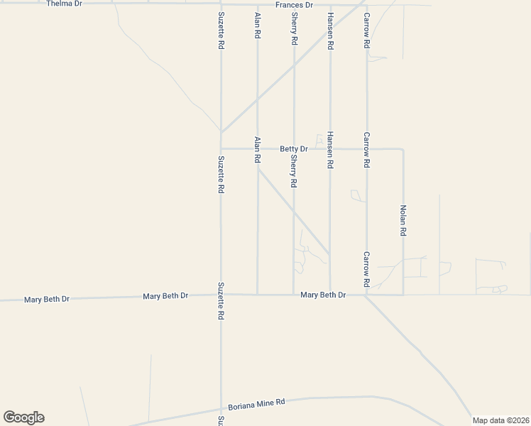 map of restaurants, bars, coffee shops, grocery stores, and more near 11872 Alan Road in Yucca