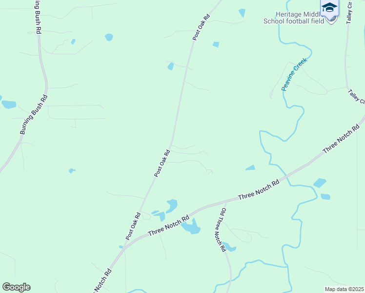 map of restaurants, bars, coffee shops, grocery stores, and more near 3155 Post Oak Road in Ringgold