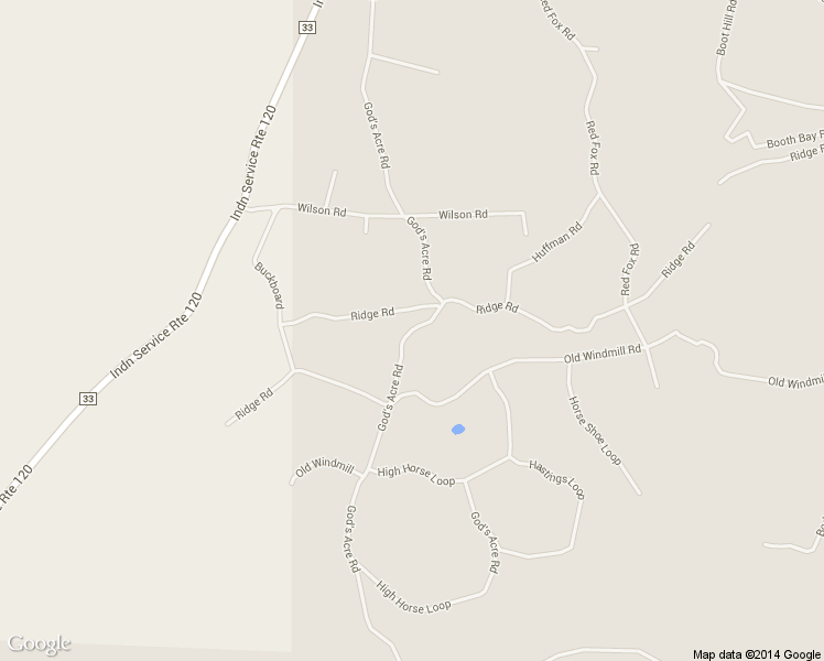 map of restaurants, bars, coffee shops, grocery stores, and more near God's Acre Road in Ramah