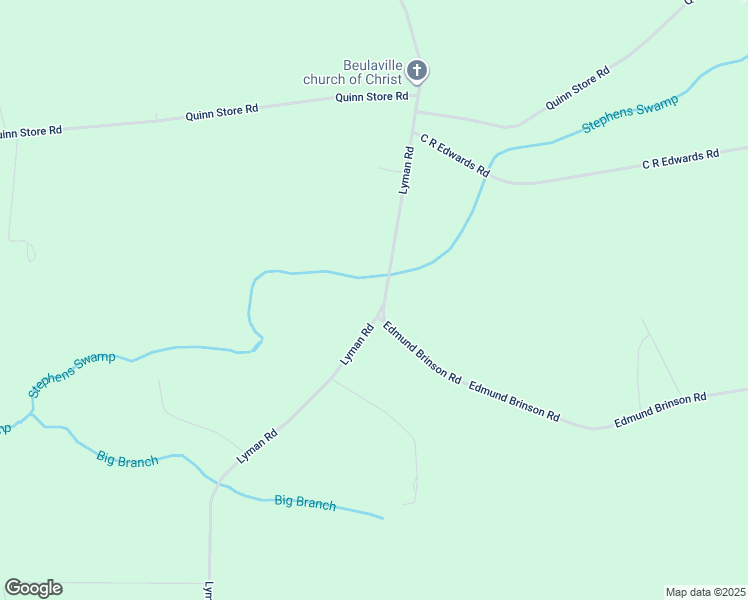 map of restaurants, bars, coffee shops, grocery stores, and more near 994 Lyman Road in Beulaville