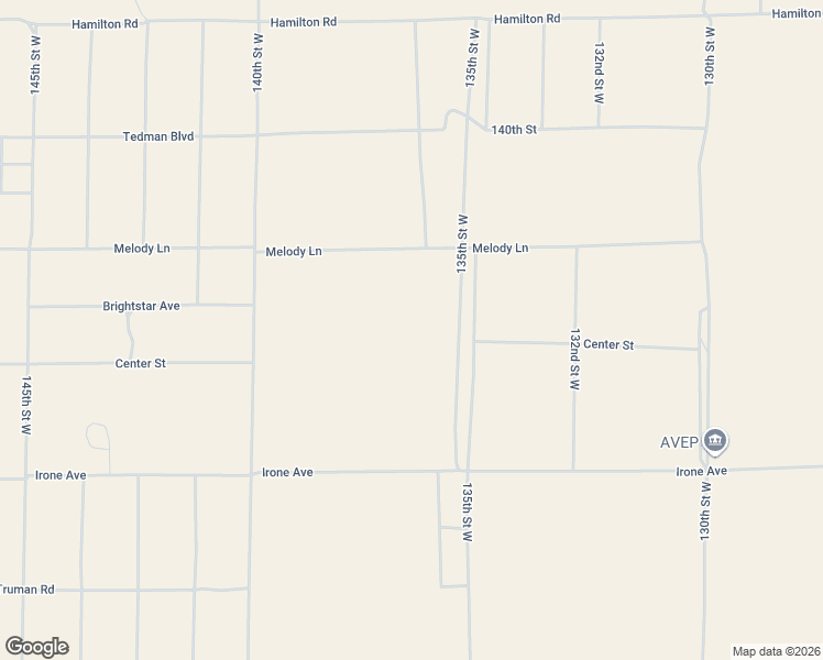 map of restaurants, bars, coffee shops, grocery stores, and more near 135th Street West in Rosamond