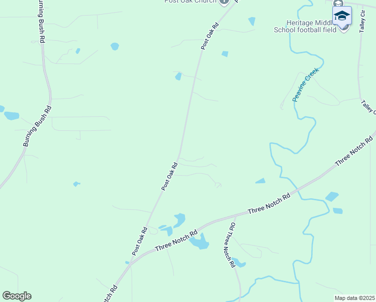 map of restaurants, bars, coffee shops, grocery stores, and more near 3155 Post Oak Road in Ringgold