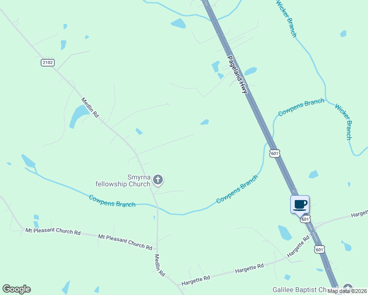 map of restaurants, bars, coffee shops, grocery stores, and more near 5013 Medlin Road in Monroe