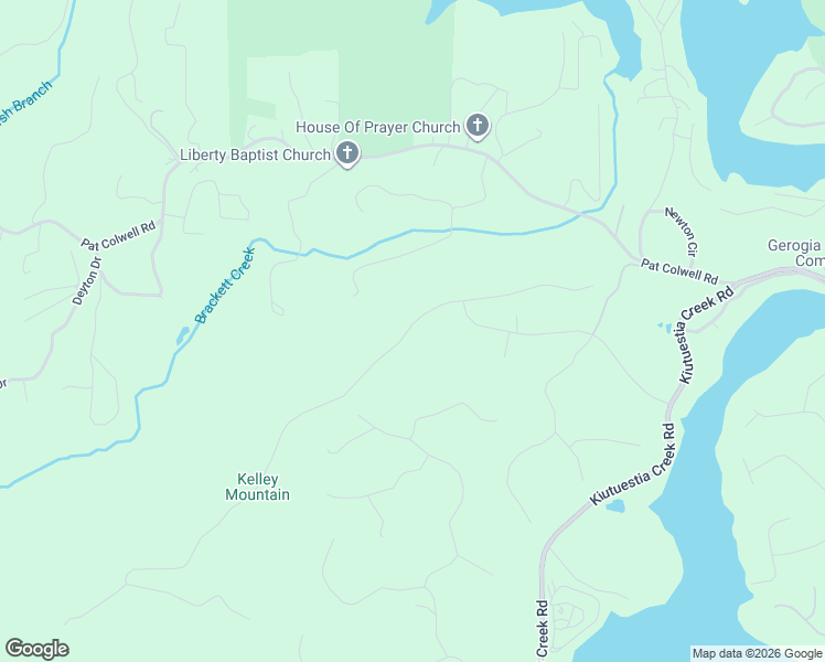 map of restaurants, bars, coffee shops, grocery stores, and more near 140 Winding Ridge in Blairsville