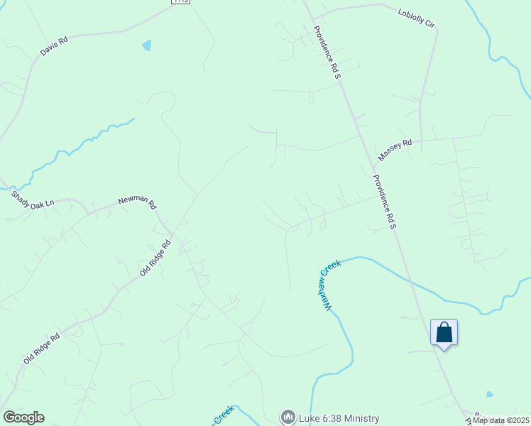 map of restaurants, bars, coffee shops, grocery stores, and more near 7404 Mockingbird Lane in Waxhaw
