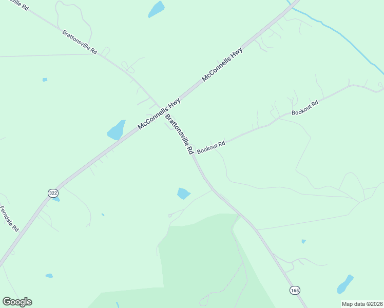 map of restaurants, bars, coffee shops, grocery stores, and more near 4566 Bookout Road in McConnells