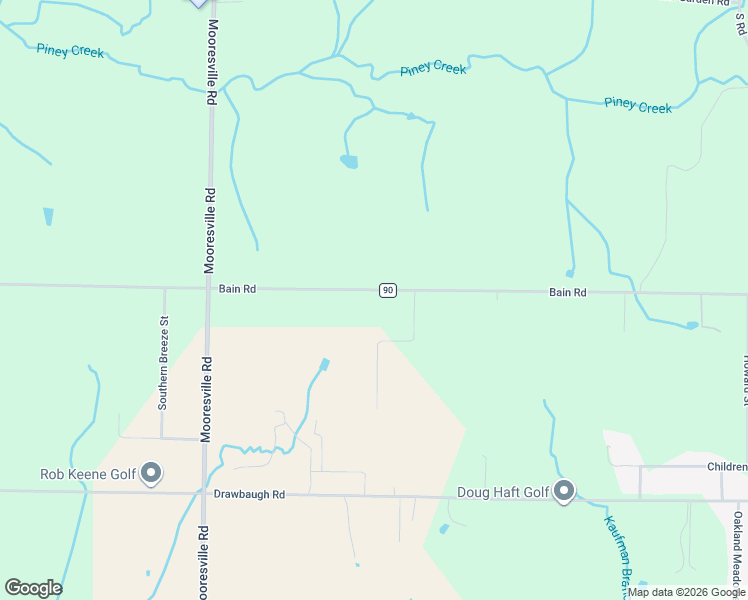 map of restaurants, bars, coffee shops, grocery stores, and more near 25396 Bain Road in Athens