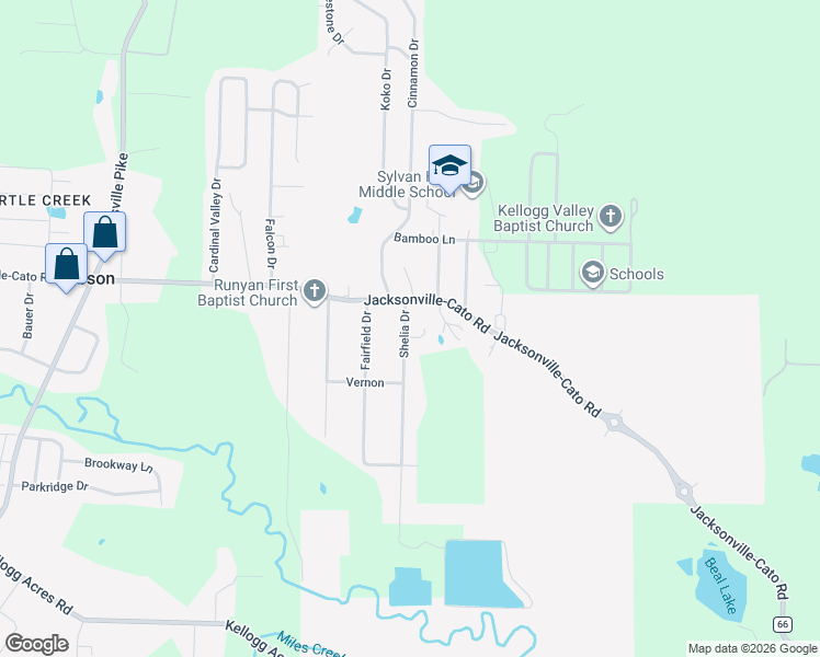 map of restaurants, bars, coffee shops, grocery stores, and more near 7 Sheila Drive in Sherwood