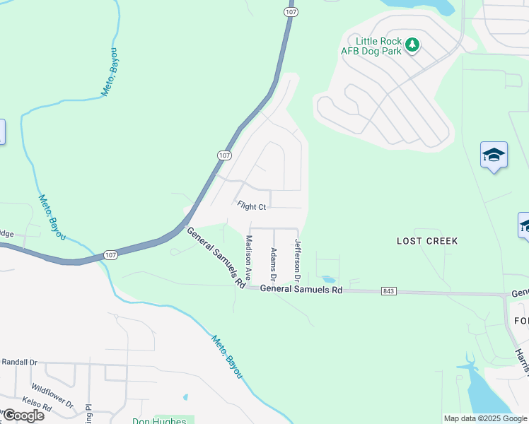 map of restaurants, bars, coffee shops, grocery stores, and more near 6005 Flight Court in Jacksonville