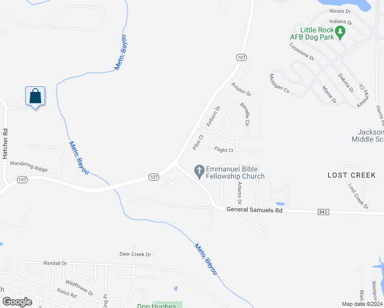 map of restaurants, bars, coffee shops, grocery stores, and more near 1700 Pilot Court in Jacksonville