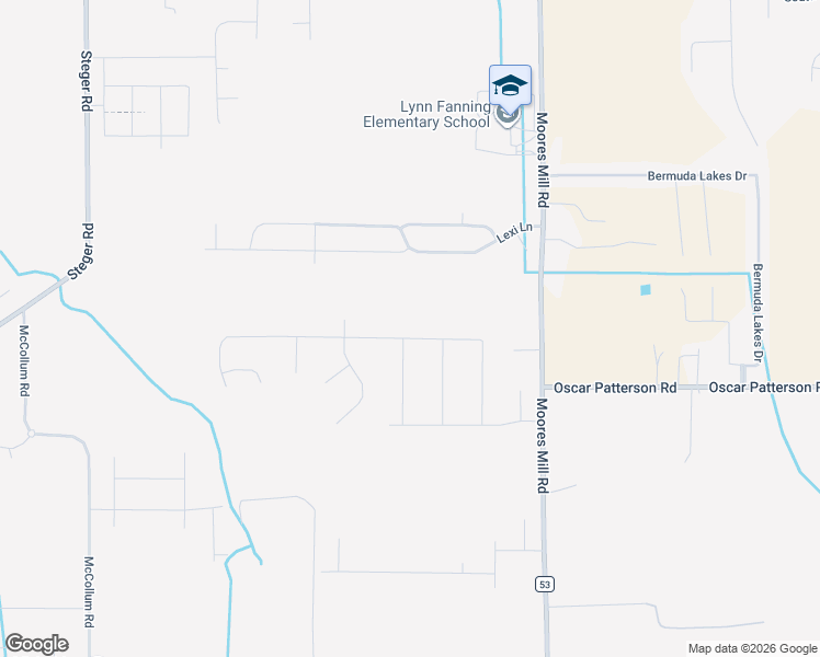 map of restaurants, bars, coffee shops, grocery stores, and more near 112 Alex Trace Drive in Meridianville
