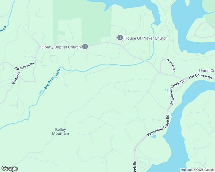 map of restaurants, bars, coffee shops, grocery stores, and more near 69 Winding Ridge in Blairsville